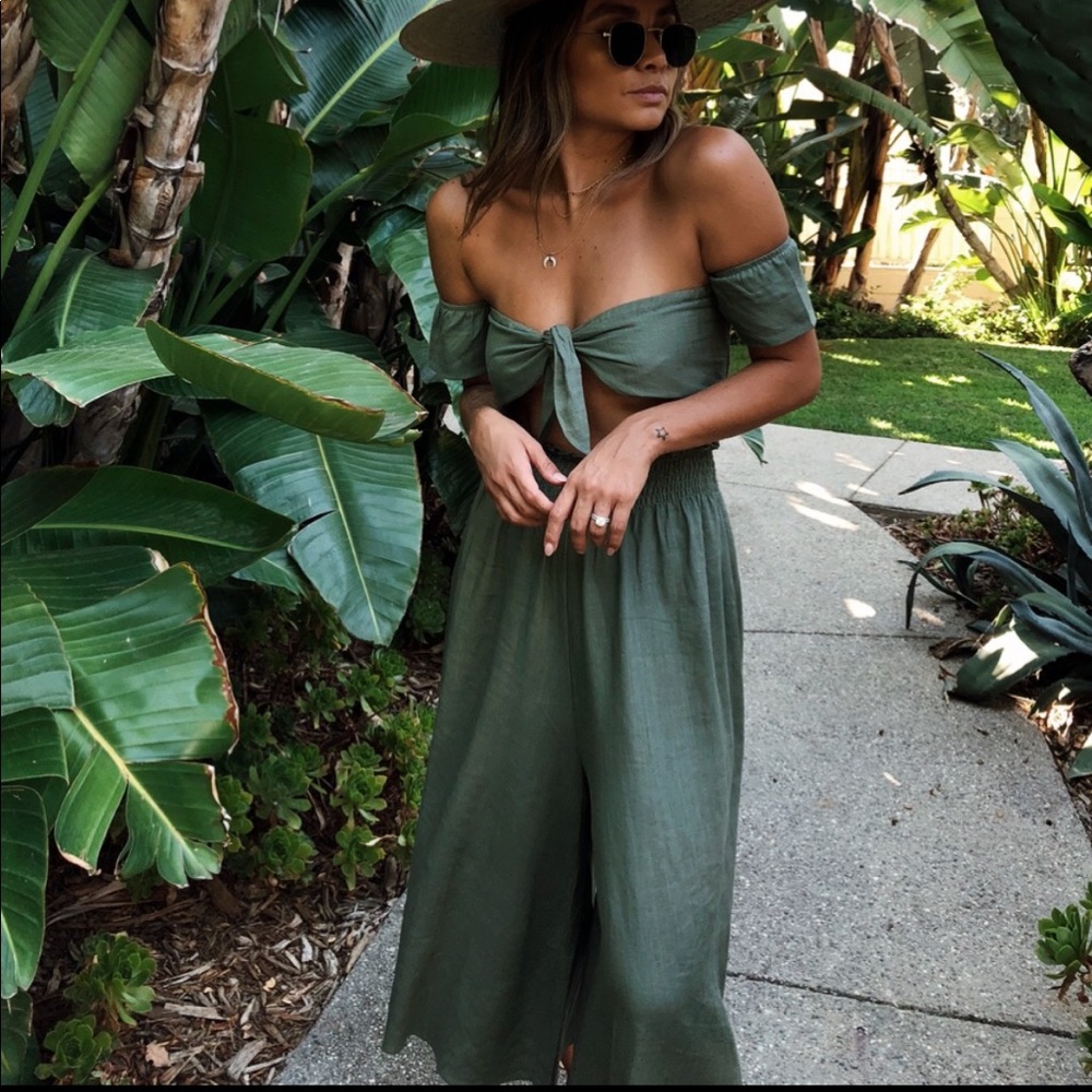 Olive Two Piece